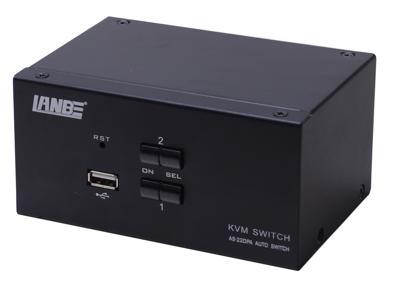 AS-22DPA (2?ports Display Port?KVM?switch, Dual-monitor)